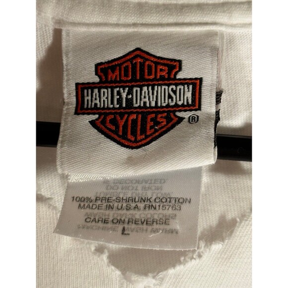 Vintage Harley Davidson Motorcycles The Shed Maryville Tennessee Shirt Large USA - Picture 5 of 10